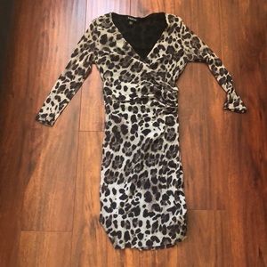 Bebe Print Mini dress